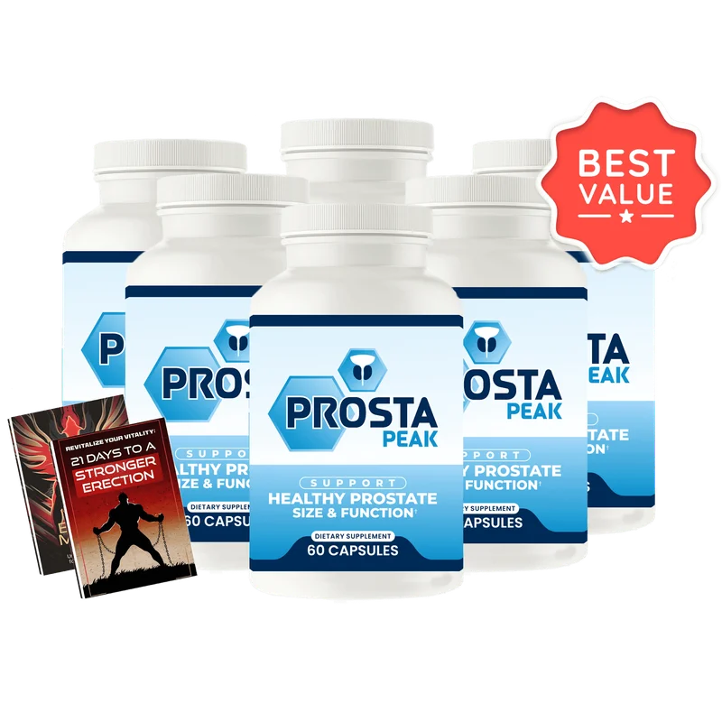 ProstaPeak Men's Wellness Support — 6 Bottle / 180 Day Pack